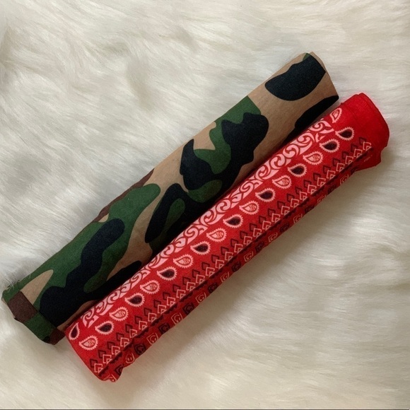 UNISEX VERSATILE SCARF | BANDANA | HAIR BAND | HEADBAND | BRACELET | NECK WARMER - Picture 4 of 6